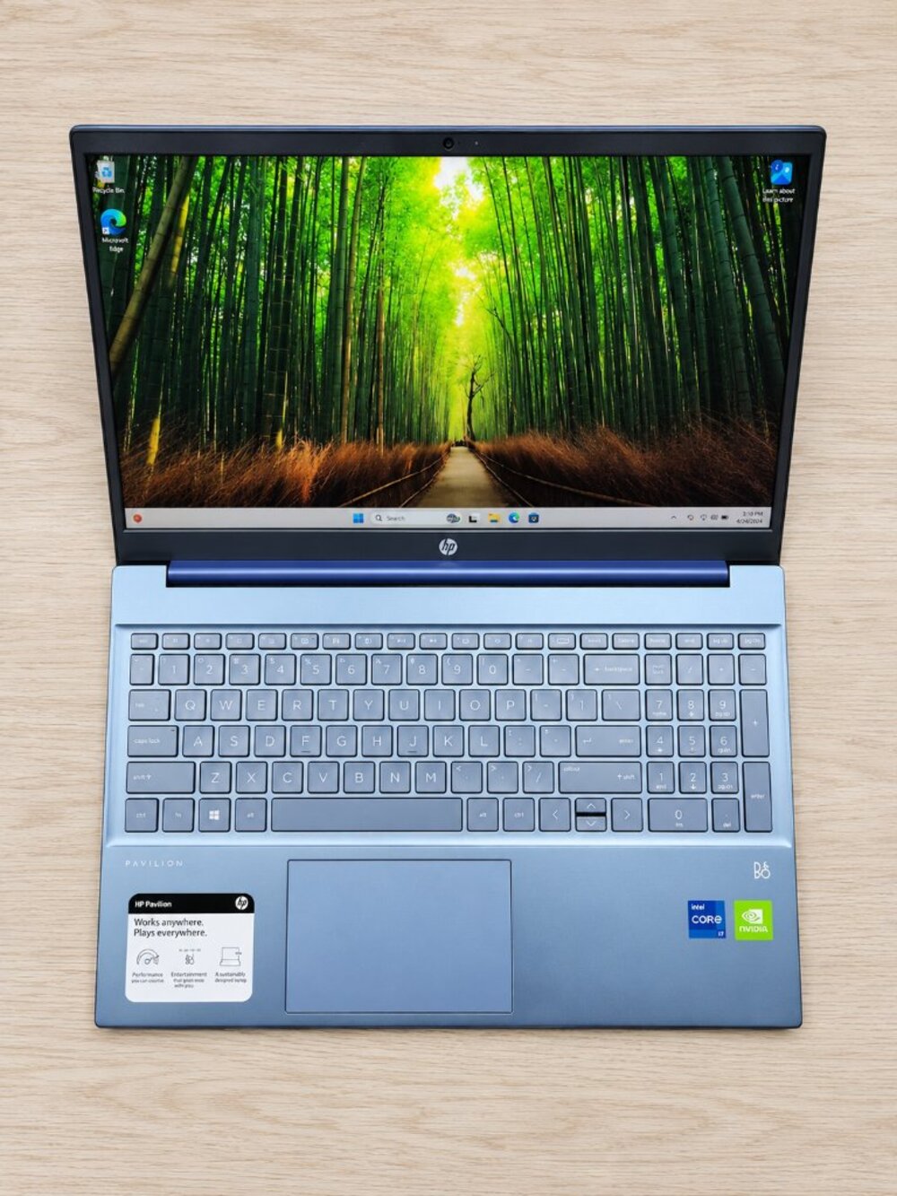 HP Pavilion 15.6" Core i7-1255U 1.7GHz 10-Core 16GB RAM 512GB SSD Touchscreen